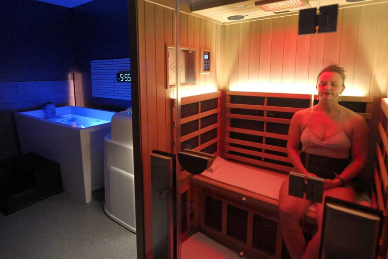 Can I sauna or cold plunge with a wound?